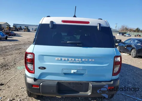 2025 Ford Bronco Sport Heritage z USA, uszkodzony, nr VIN 3FMCR9GN4SRE41296